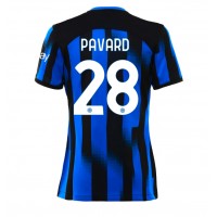 Inter Milan Benjamin Pavard #28 Hemmatröja Kvinnor 2023-24 Korta ärmar
